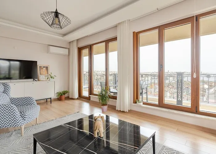 New Stylish With Panoramic Views Διαμέρισμα Κωνσταντινούπολη